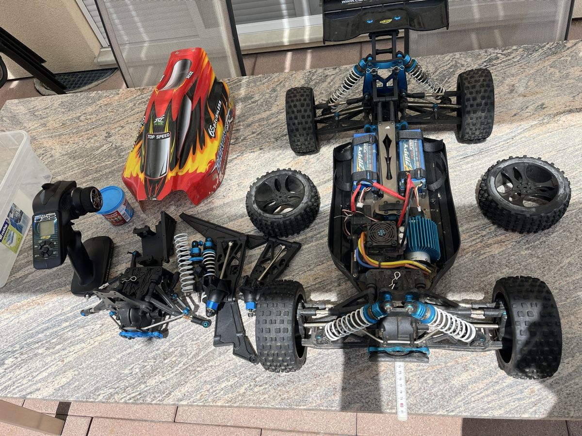 Carson Modellismo RC: Carson Dirt Attack XXL brushless 6s 1:5 – Usato da Oberriet SG venduto da snv100 2