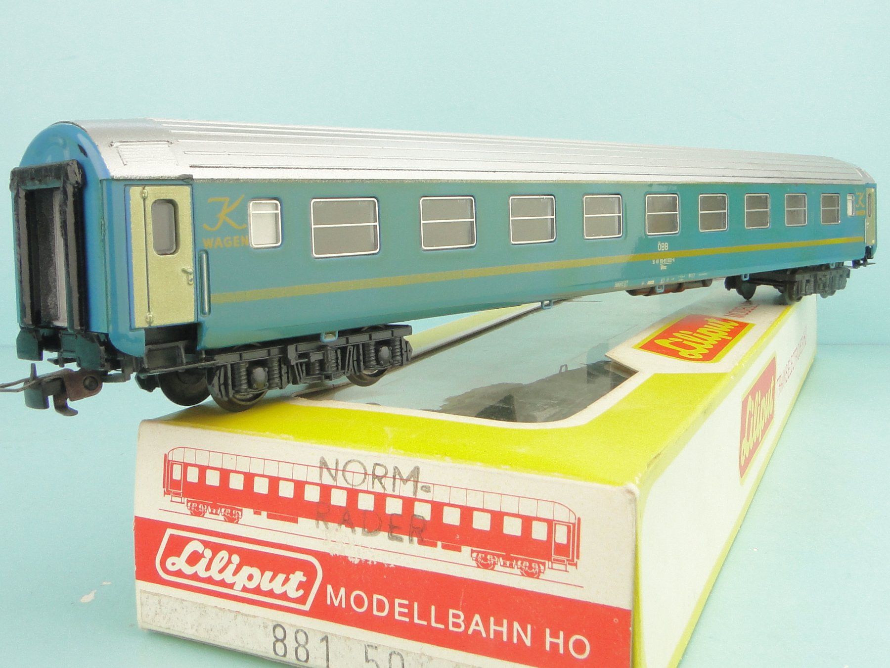 Liliput Modellini di ferrovie: Liliput 881 50 RIC ÖBB – Usato da Bülach venduto da cann11