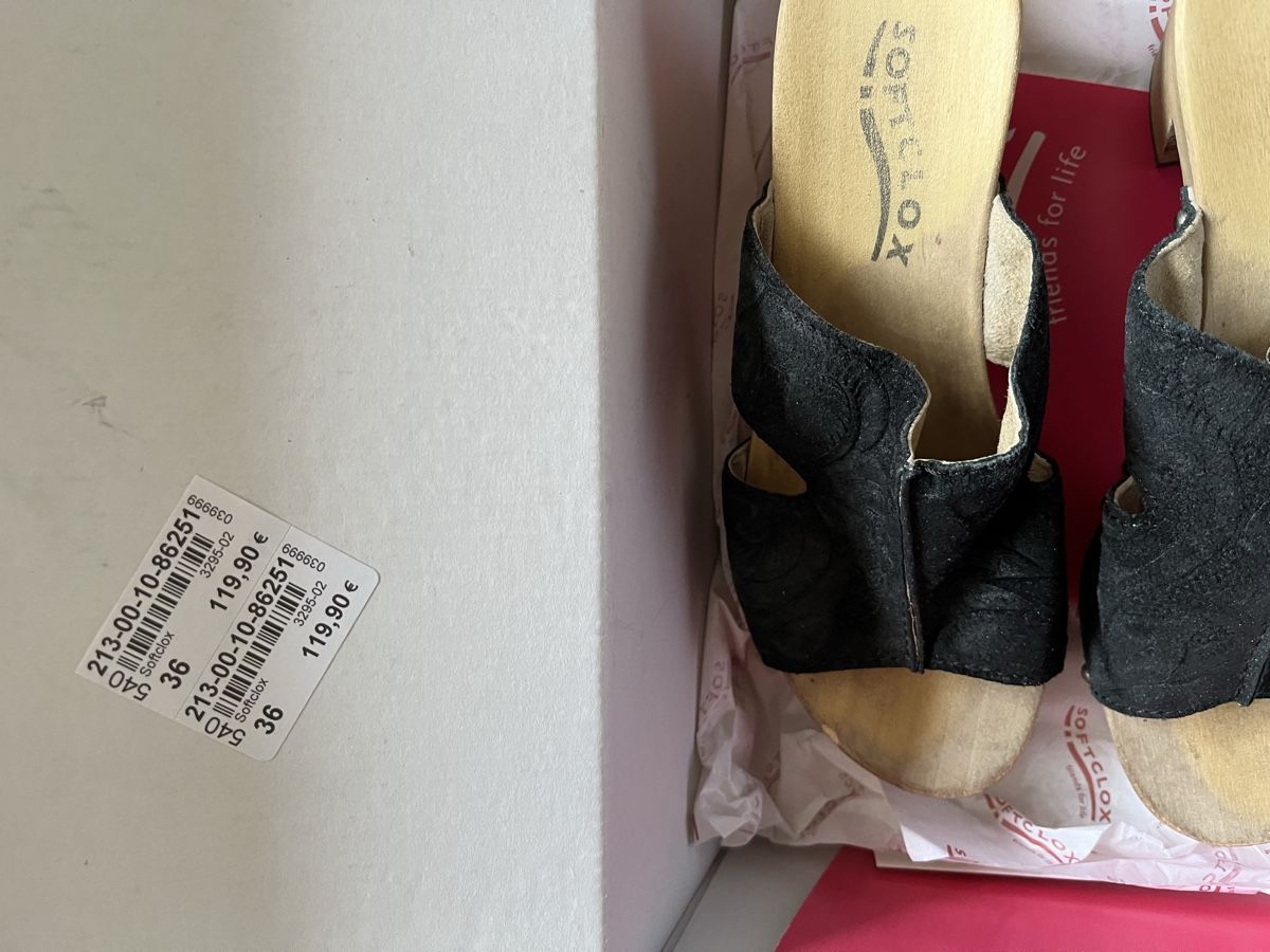 Softclox Damenschuhe: Schöne Softclox Clogs Gr. 36 Sommer Top Zustand – Neu (gemäss Beschreibung) aus Wetzikon ZH von papi1899 1