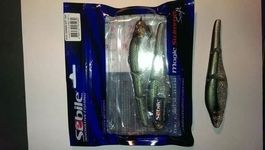 Sebile Magic Swimmer 130 mm blue back