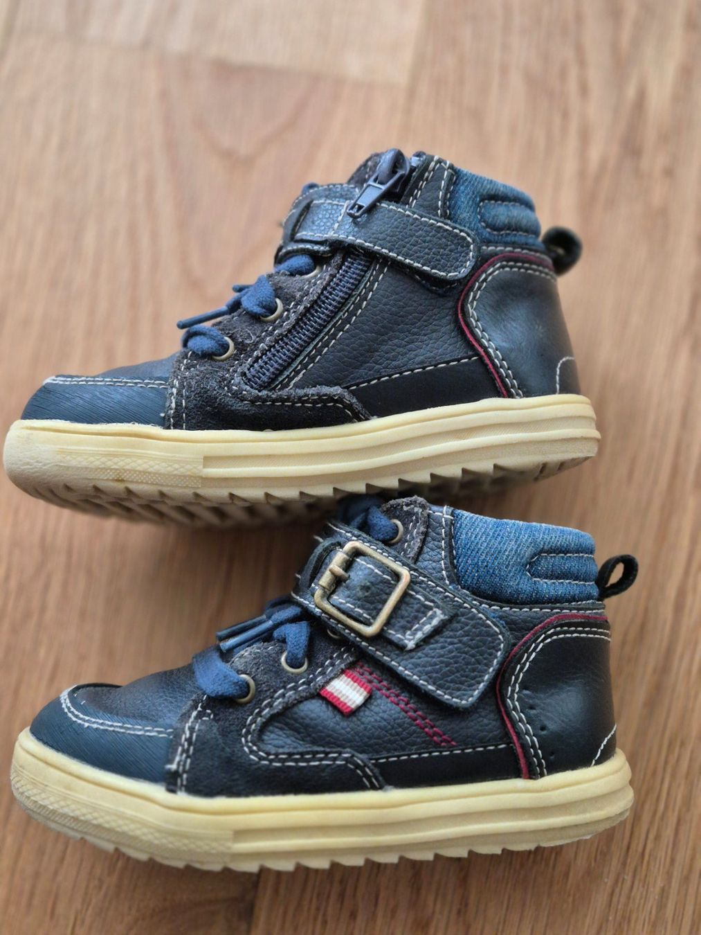 Vertbaudet Scarpe da uomo: Bottines Vertbaudet P. 25 bleues unisexe – Usato da Satigny venduto da Helene2014 6