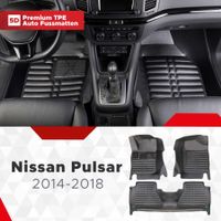 5D Premium Auto Fussmatten für Nissan Pulsar Bauj. 2014-2018