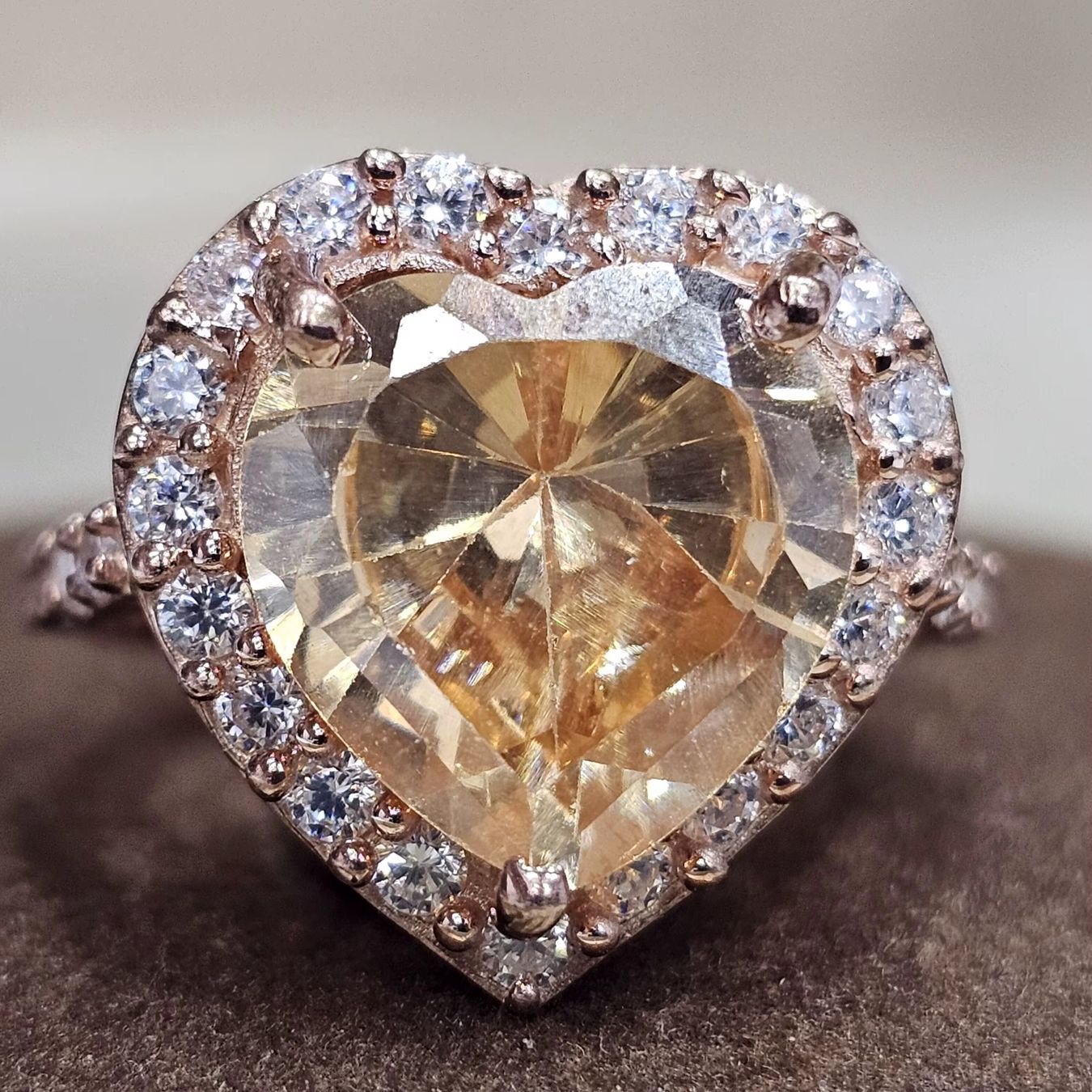 Bagues: Bague coeur – Neuf avec emballage d'origine à St-Maurice par Sandrinette123 1