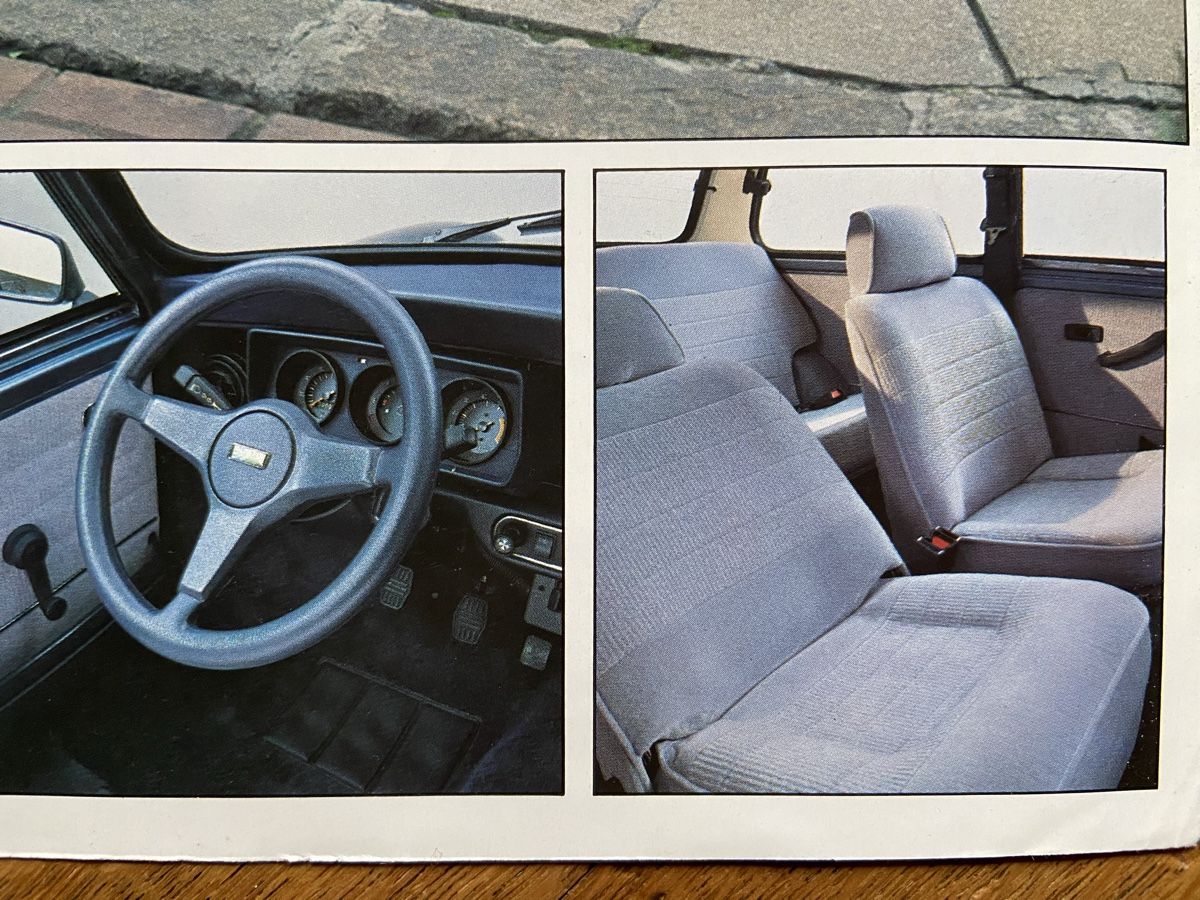 Mini Dokumente: Original Mini Prospekt 1987, Rarität! – Gebraucht aus Langenthal von Andreasdavidk 2