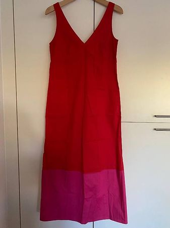 Joop Sommerkleid rot pink 40