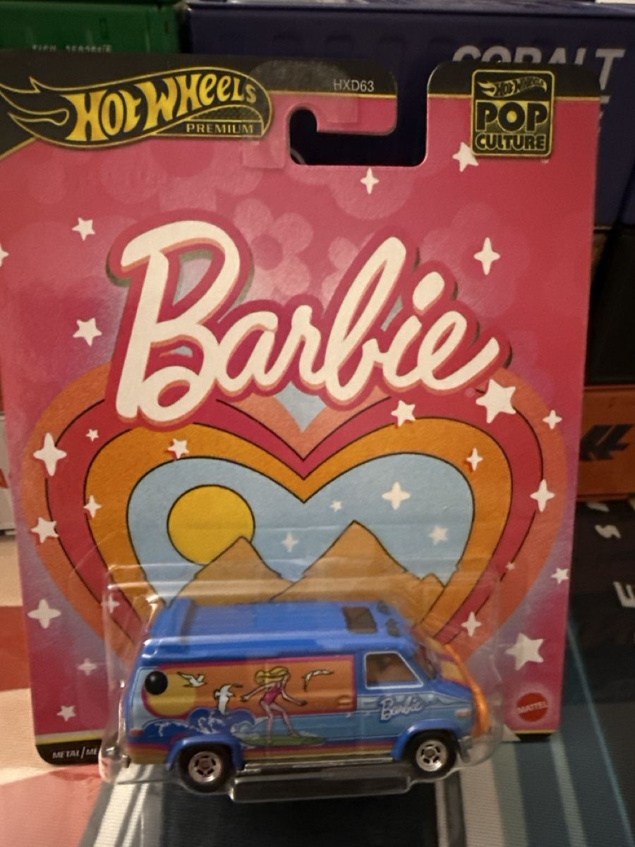 Hot Wheels Modellini d'auto: Hot Wheels Custom GMC Panel Van Barbie OVP – Nuovo e nell'imballaggio originale da Basel venduto da Zomeg 3