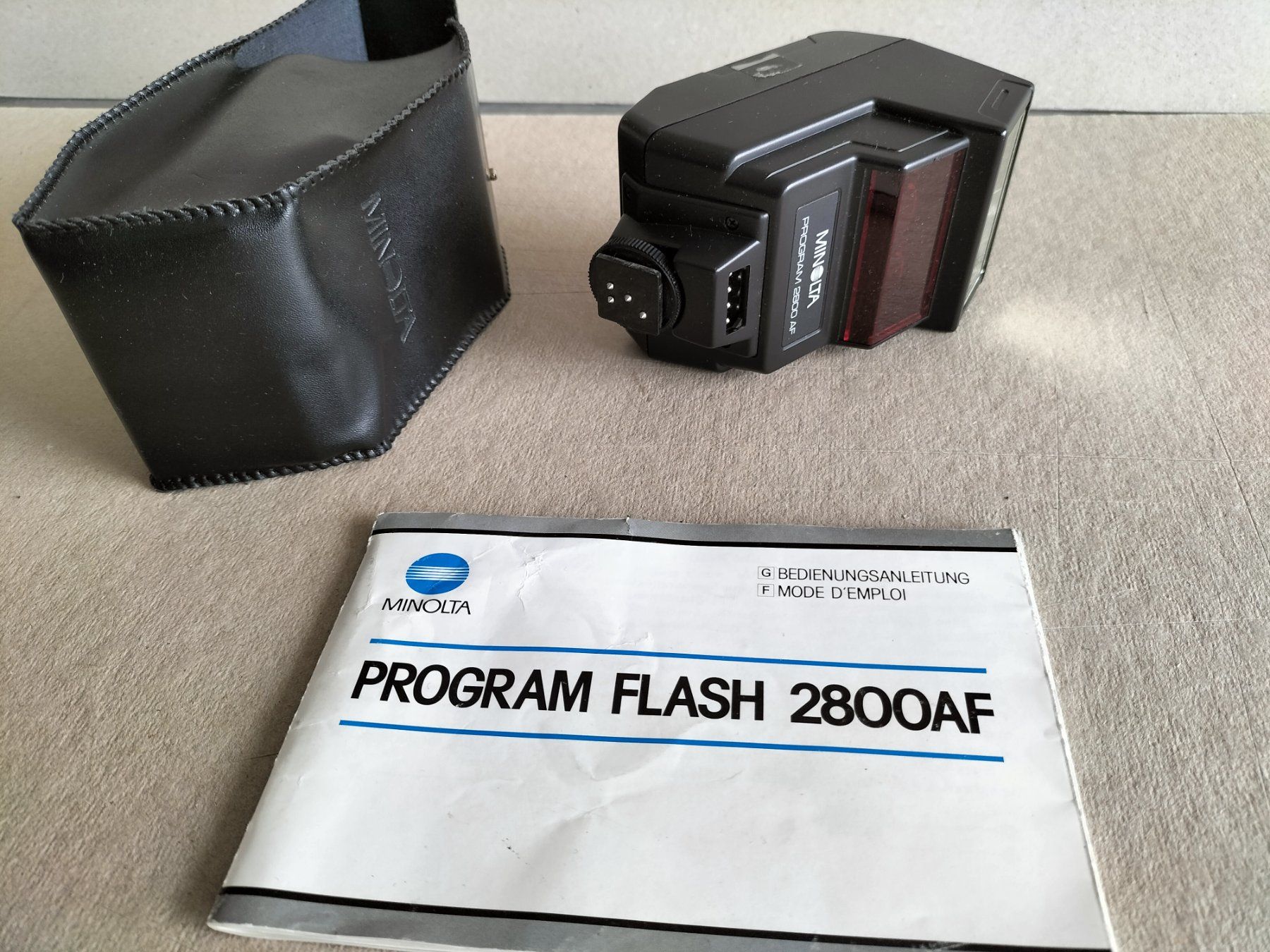Minolta Flash: Minolta Blitzlicht Flash 2800AF – Usato da Innerberg venduto da simon30432