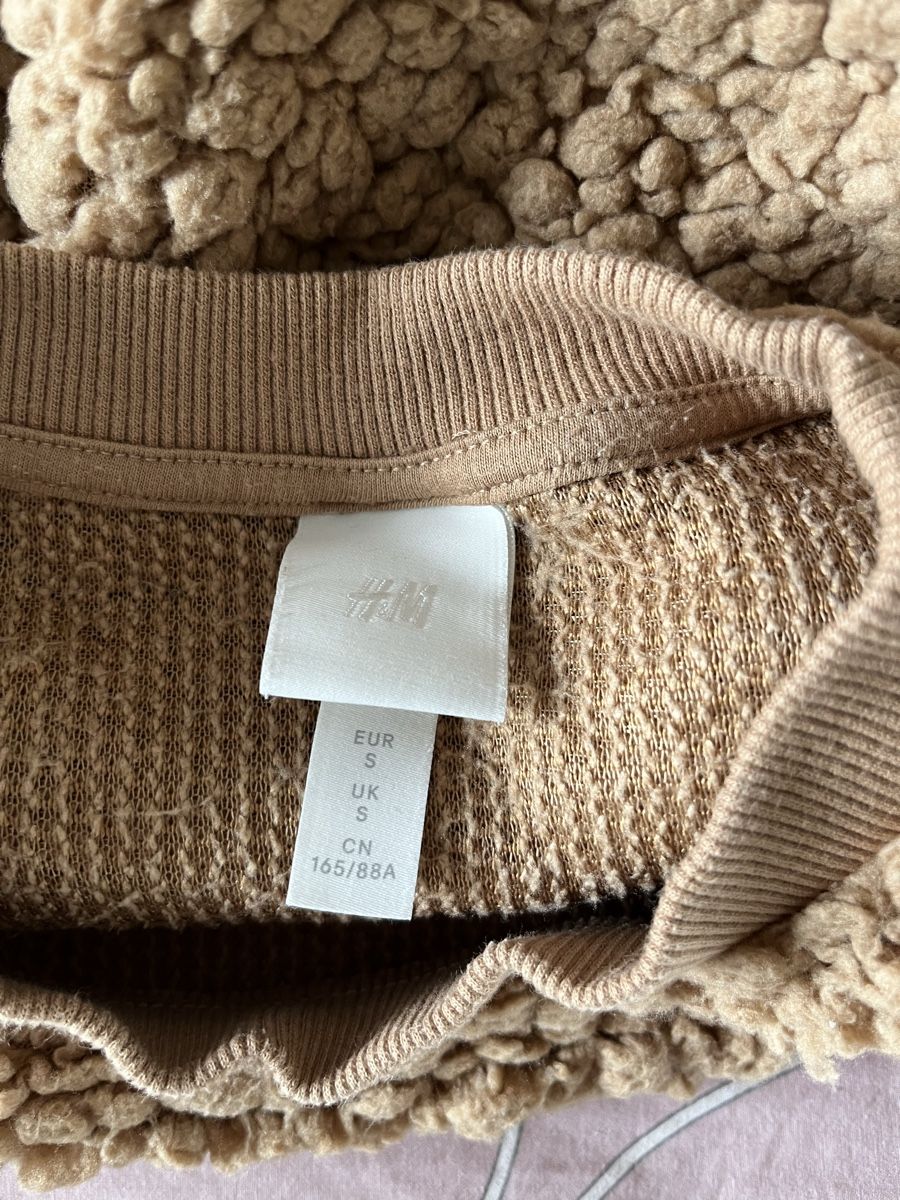 H&M Maglioni & Felpe: H&M Teddy-Pullover, Grösse S, Braun - Kuschelig Warm! – Nuovo (secondo la descrizione) da Rüfenacht venduto da lilly_67 2