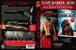 DVD - Clive Barker Box Book Of Blood & Dread (2Disc UNCUT)
