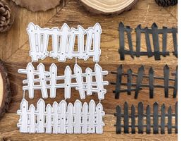 Neues Stanzschablonen-Set 3 Zäune