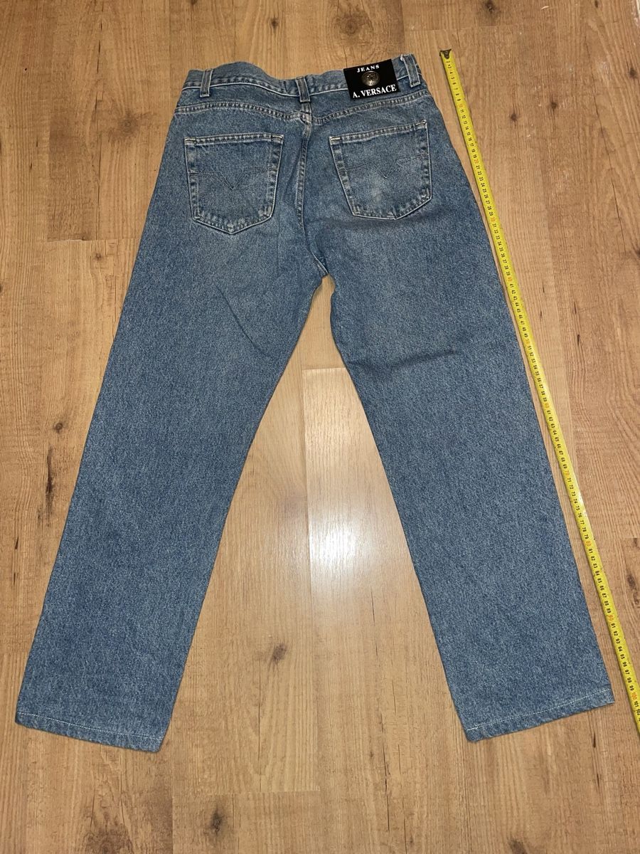 Versace Jeans: Vintage Versace Jeans hellblau Gr. 33 TOP! – Usato da Basel venduto da Oloir 4