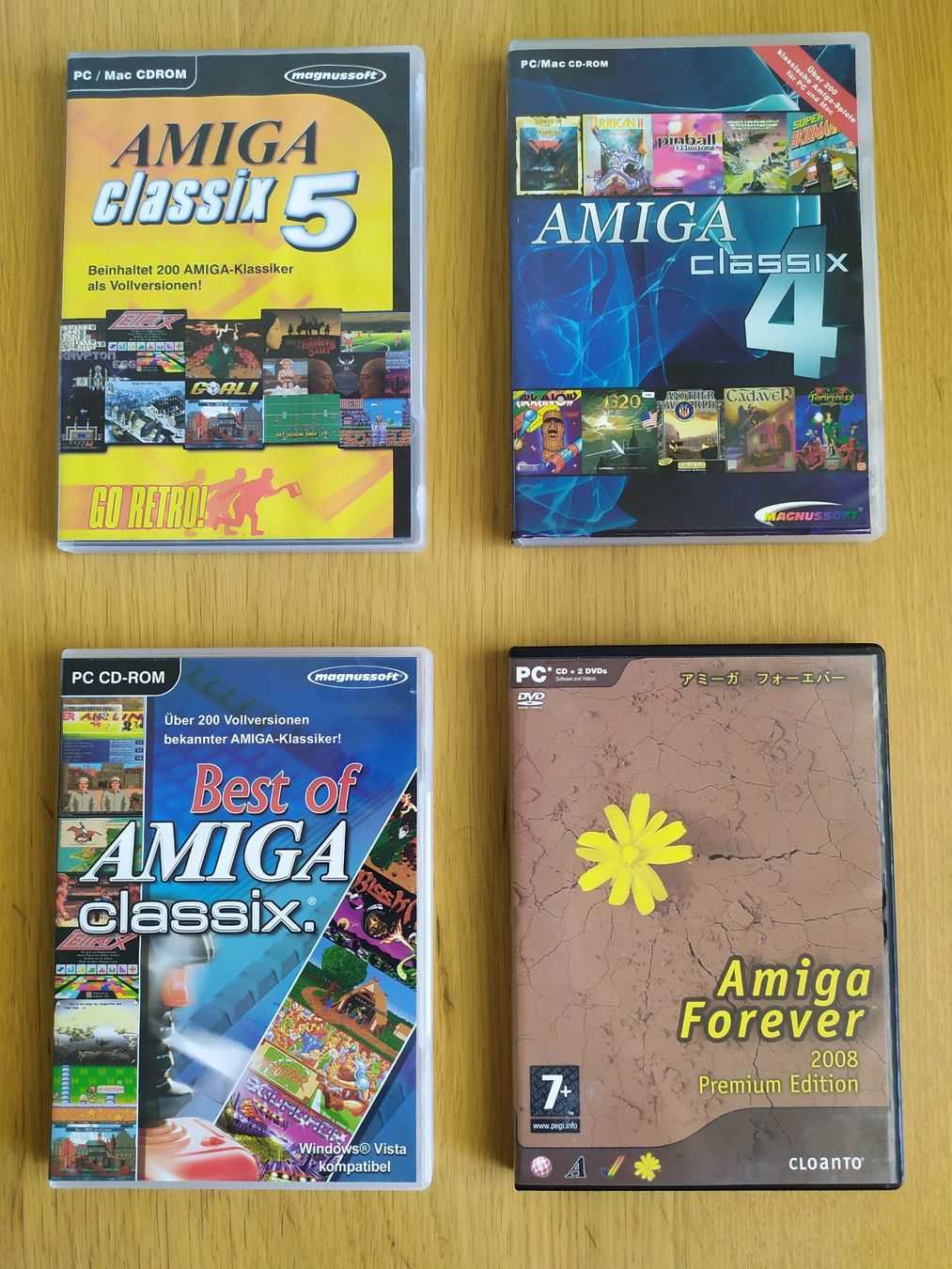Software: Diverse Amiga Classix + Amiga Forever – Usato da Basel venduto da Jbeu06