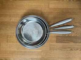 Titan Pro Pfannenset – 30, 28 und 26 cm – Neu