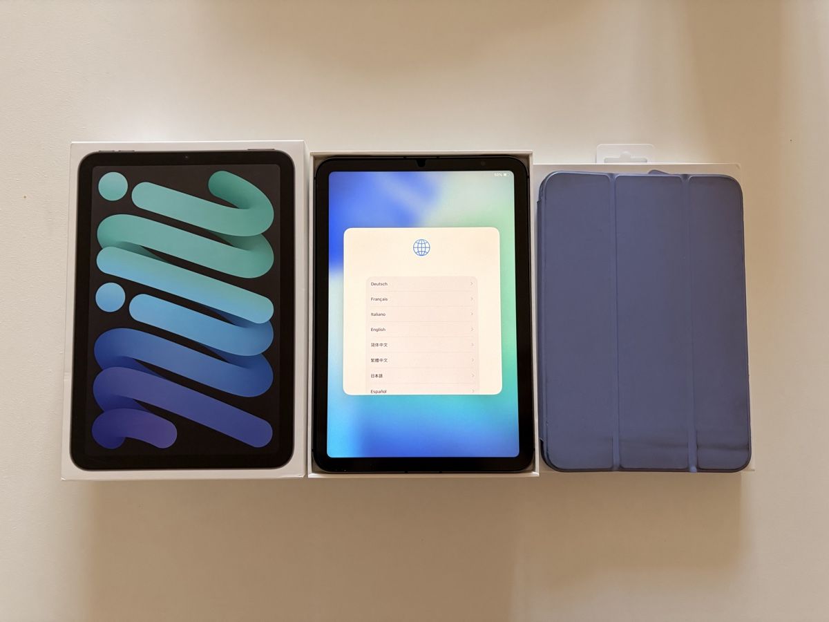 Apple Tablet PC: iPad Mini (Gen 6) Wi-Fi Cellular 64GB Space Gray – Gebraucht aus Cormérod von CHEFAJOWAN