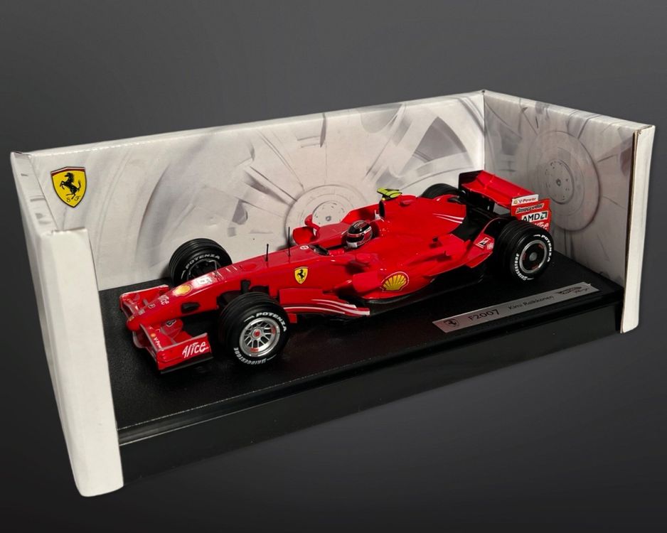 Figurine Ferrari F2007 1:24 - Kimi Räikkönen 2007 - Les Grandes Ferrari F1 - Neuf