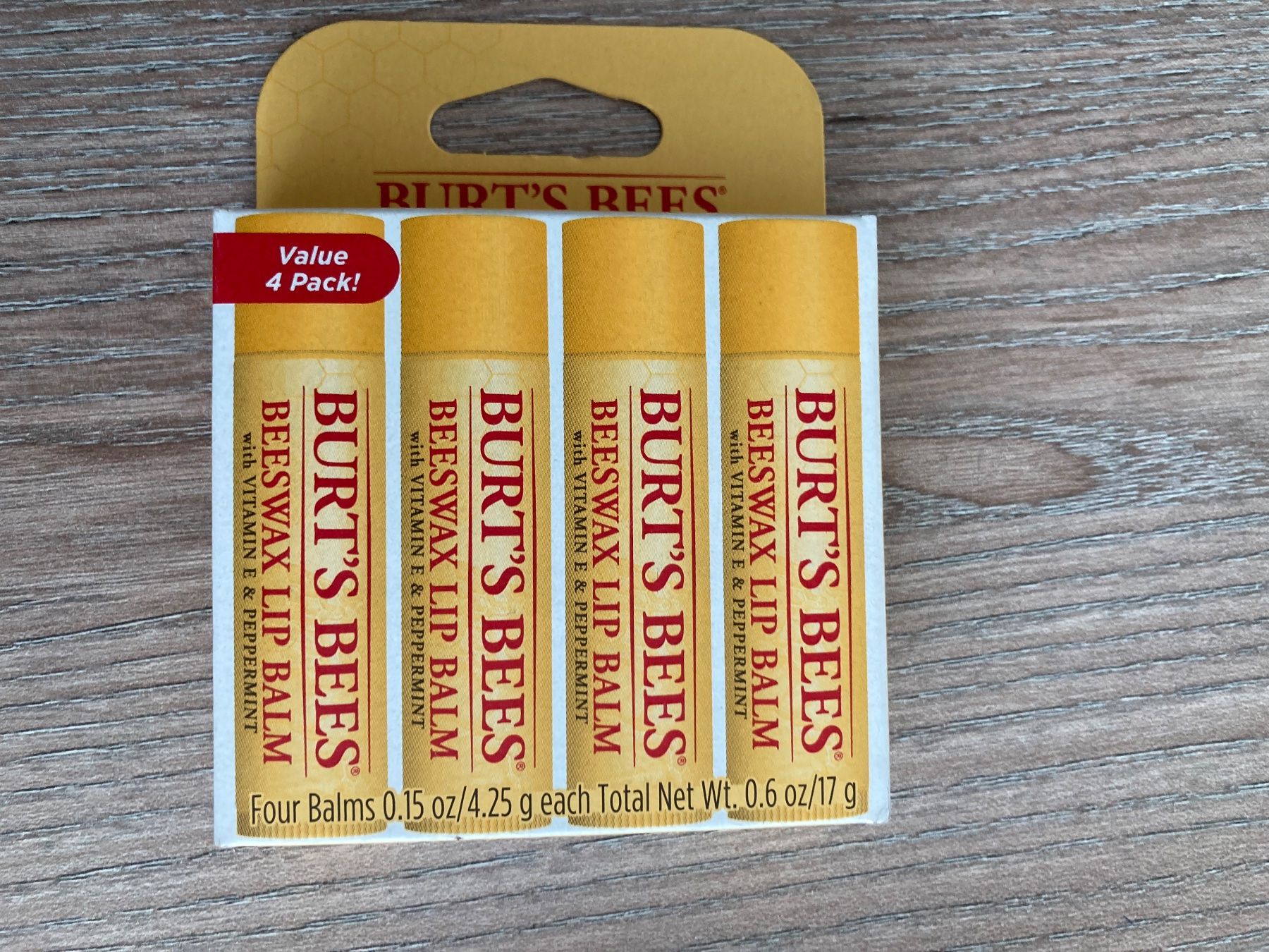 Gesichtspflege: Burt Bees Lip Balm 25 Stk. Bienenhonig – Neu und originalverpackt aus Jonen von Sevenb 1