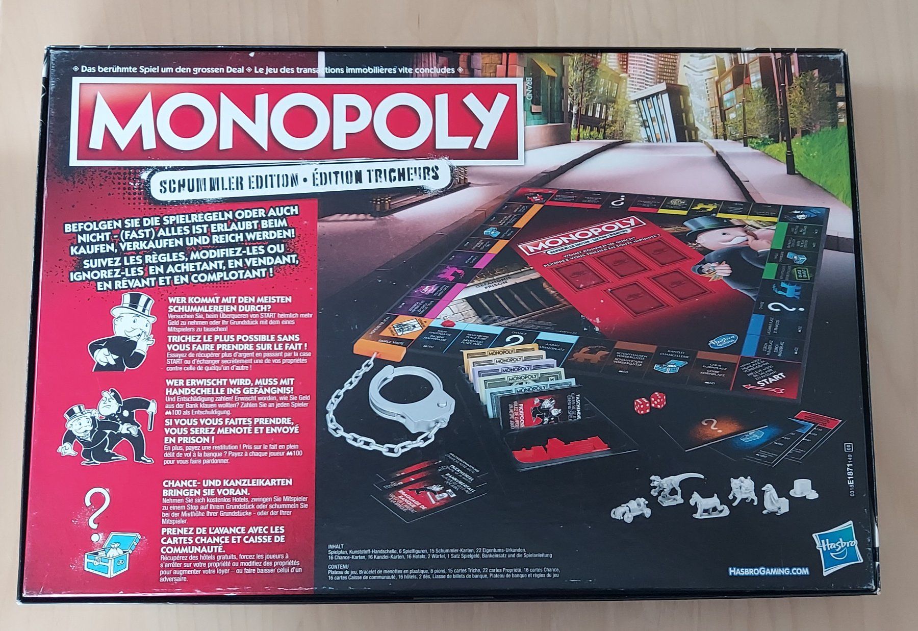Hasbro Giochi: Monopoly Schummler Edition – Nuovo (secondo la descrizione) da Läufelfingen venduto da Rubine 3