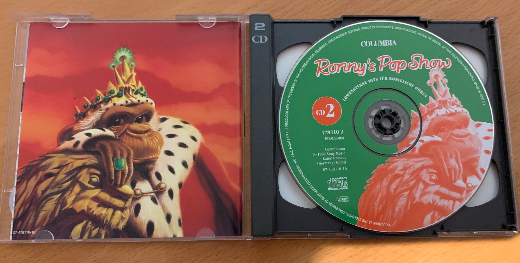 CD: Ronny's Pop Show - 1994 (2 CD) – Usato da Hombrechtikon venduto da Rosi1970 2