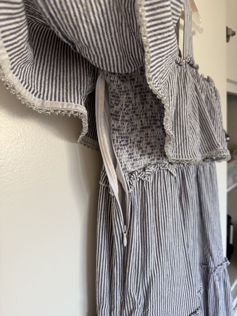 Karen Millen Robes: Karen Millen Maxikleid Baumwolle Perlen Gr. 38 – D'occasion à Genève par mimi479247 2