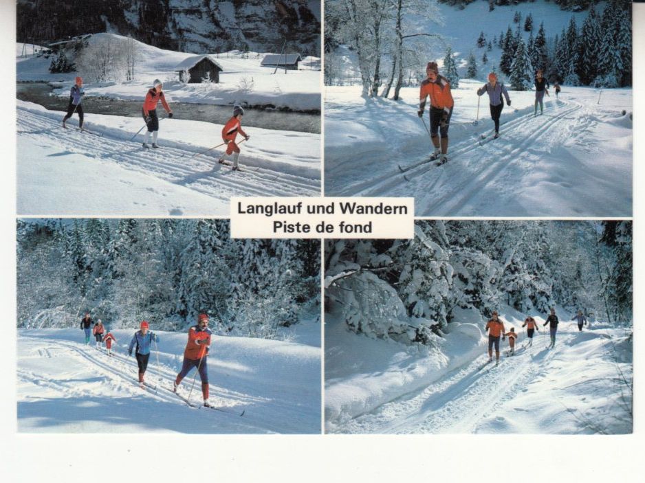 Cartoline postali: Langlauf und Wandern 1986 – Usato da Bürglen TG venduto da StampGraf