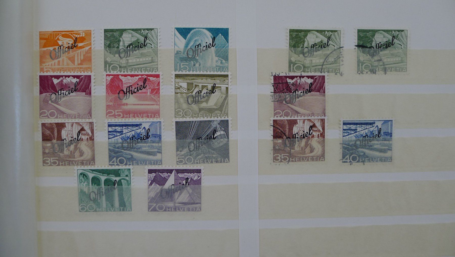 Alle Briefmarken: 1882-2007, Sammlernachlass in 6 Alben ab Stehende. FUNDGRUBE – Gebraucht aus Sursee von Luzernerraute 5