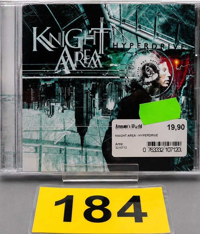 CDs: CD Knight Area "Hyperdrive", Nr. 184 – Neuf avec emballage d'origine à Kottwil par Crazyrolf