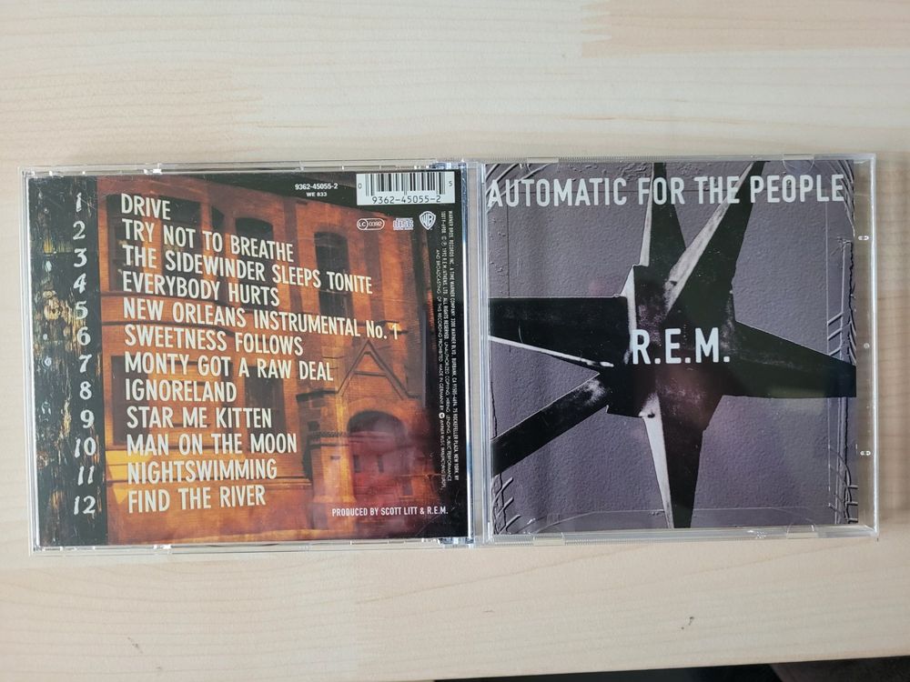 CD R.E.M. - Automatic For The People, 1992 (Gebraucht) in Nebikon für ...
