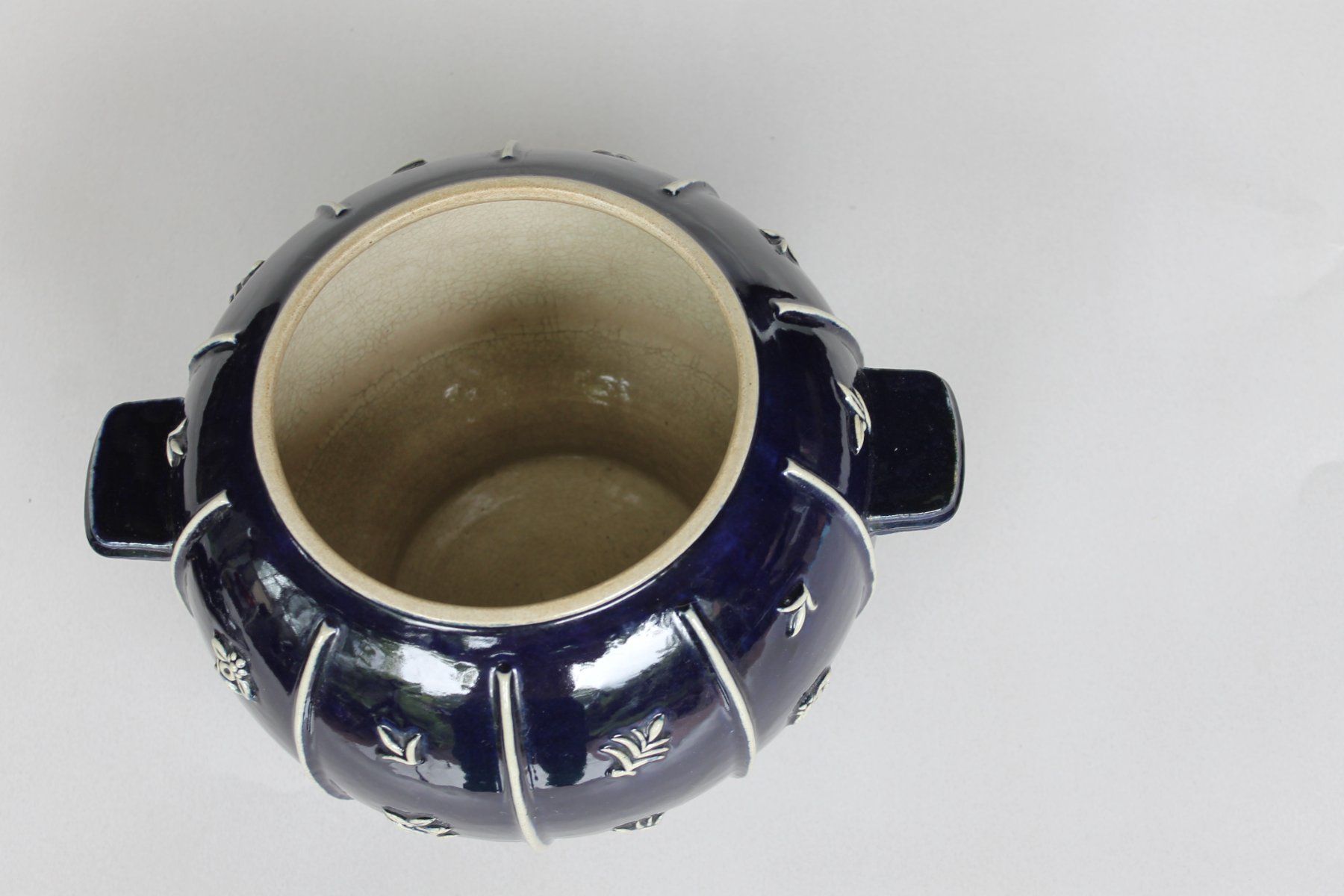 Ciotole: Grosse Merkelbach Jugendstil Dose / Bowle um 1918. – Usato da Bern venduto da secondchoice 4