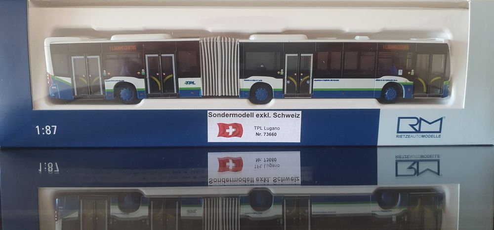 RIETZE SONDERMODELL: MERCEDES Citaro G: SVG Sylt - Partümerie Viglahn
