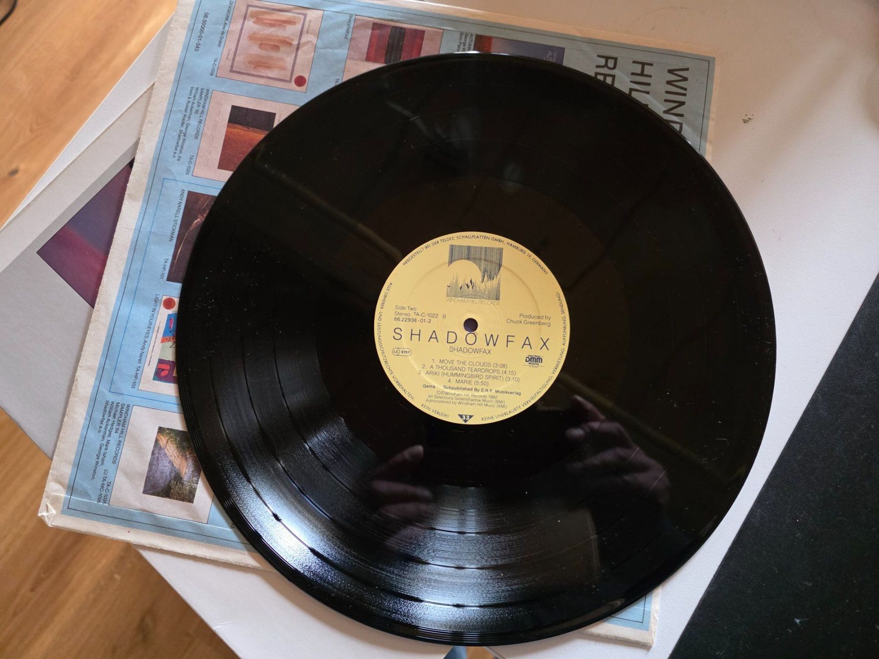 Dischi in vinile: LP: Shadowfax - 1982 - TA-C-1022 – Usato da Walterswil BE venduto da Lonitti 1