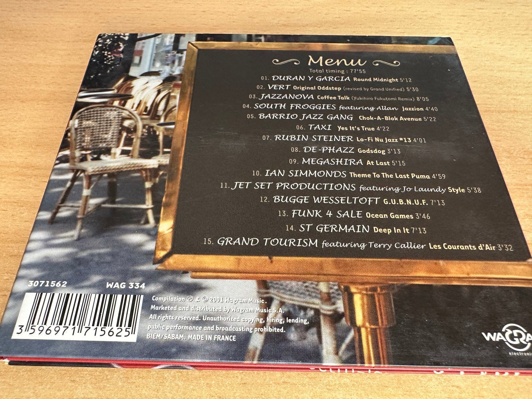 CD: Various – Saint-Germain Café – Usato da Rikon im Tösstal venduto da Alpenmutz 1