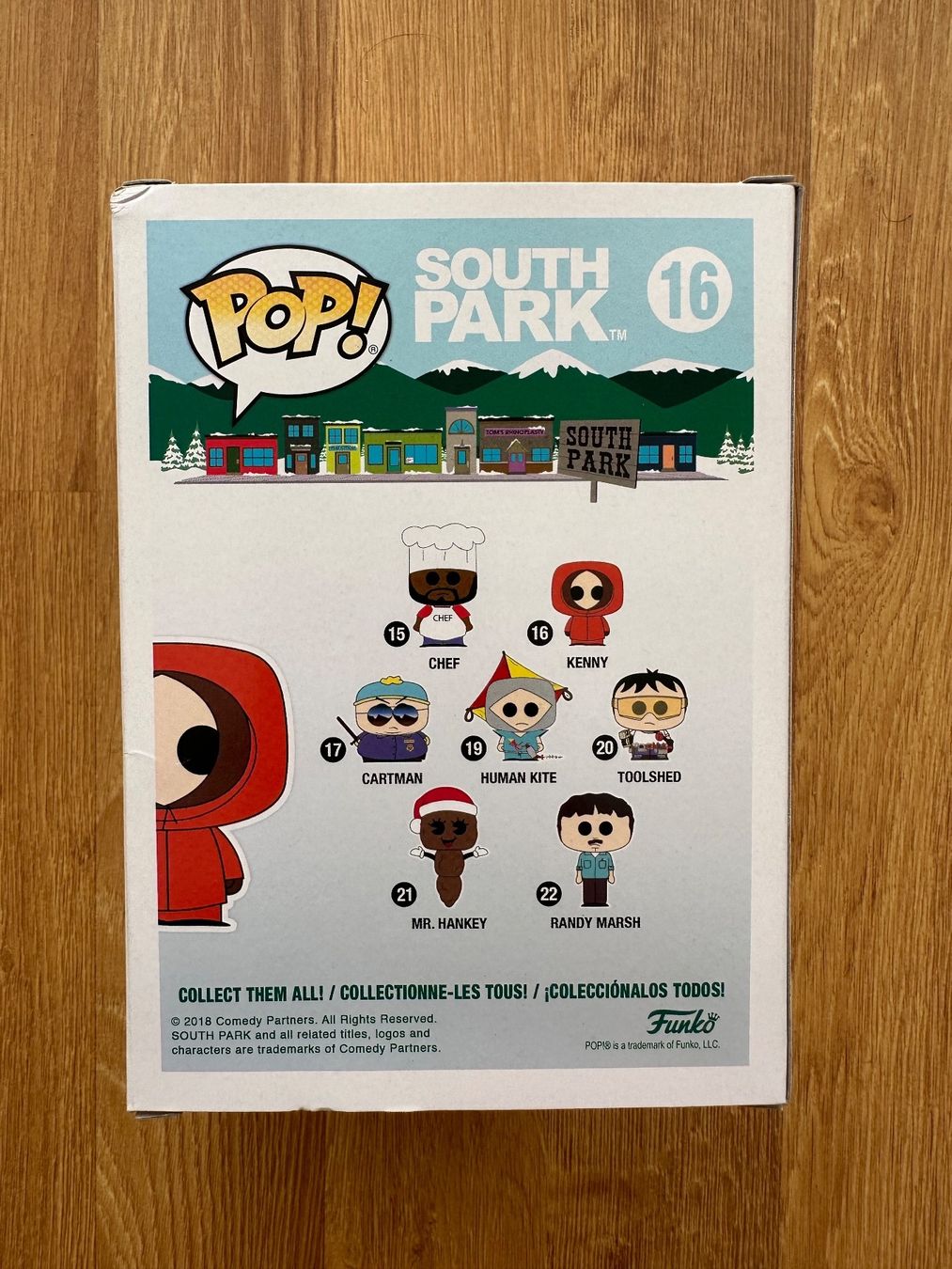 Funko Figuren: Funko Pop South Park Kenny #16 – Neu und originalverpackt aus Steffisburg von  5