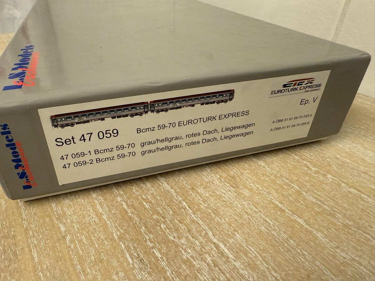 LS Models Modellini di ferrovie: L.S Models ÖBB LIEGEWAGEN  Bcmz SONDEREDITION – Nuovo e nell'imballaggio originale da Zürich venduto da Volanbusz 3