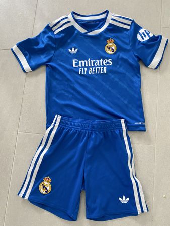 Fussballset Real Madrid Kinder  Grösse 116 blau
