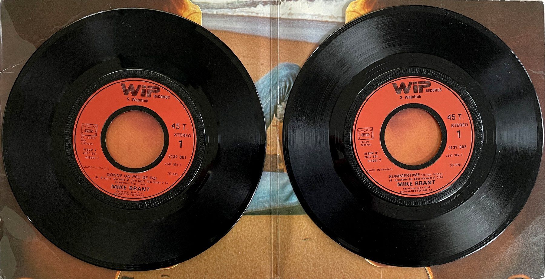 Dischi in vinile: Mike Brant 2 SP's - Summertime – Usato da Savagnier venduto da Ne2065 3