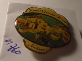 1 Andeer Hotel Weiss Kreuz Pin (U760)