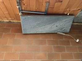 Elektro Heizung mit Wandhalterung