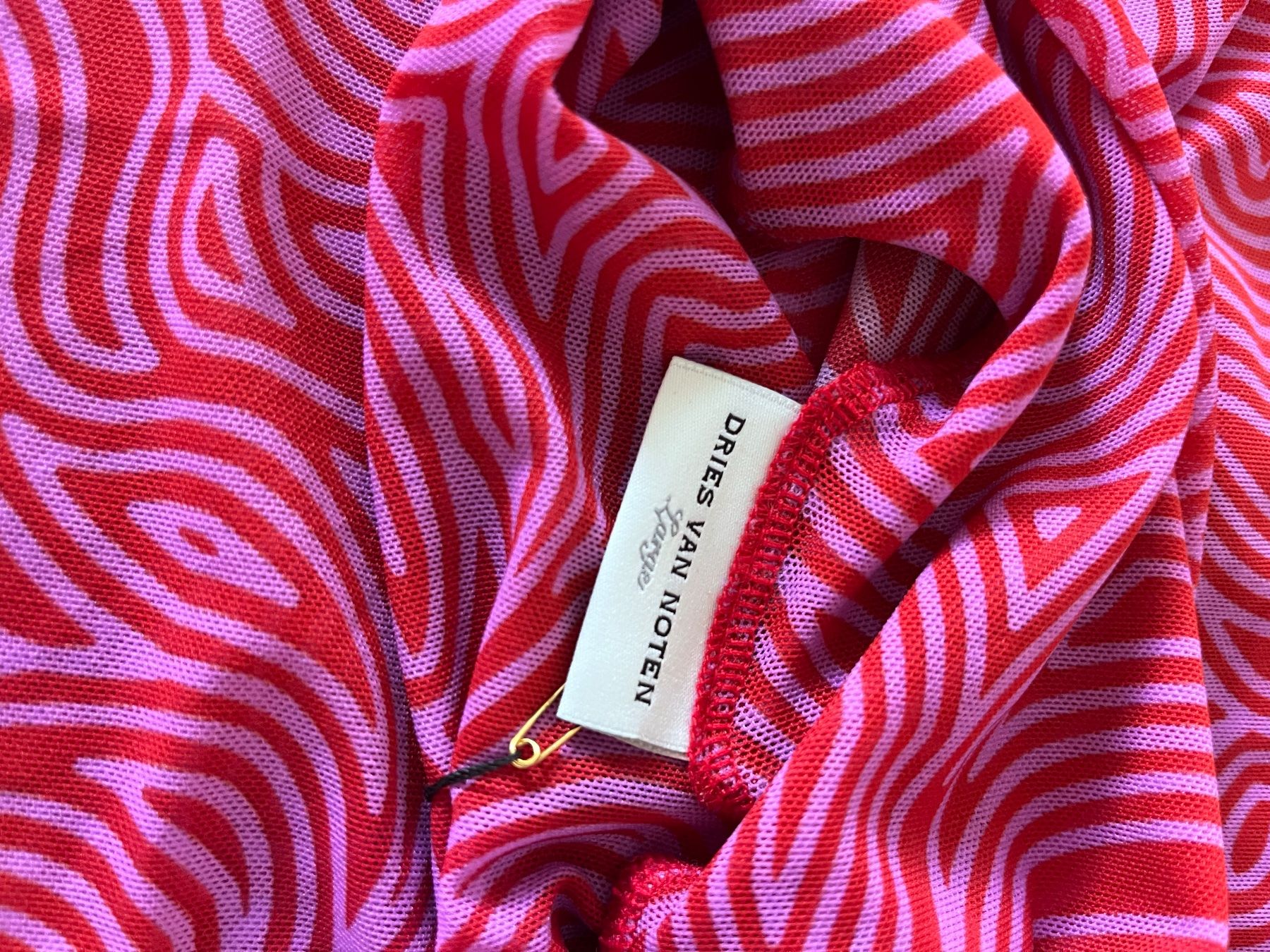 Top: Dries van Noten Mesh-Rollkragen Pulover – Nuovo e nell'imballaggio originale da Roggwil BE venduto da KarotteV 5