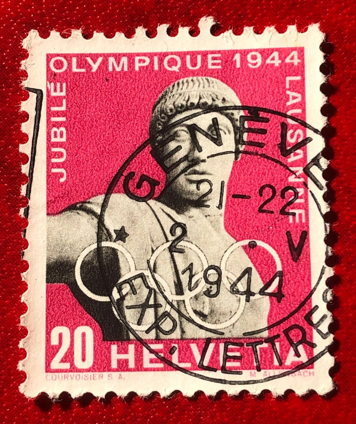 Tutti i francobolli: CH Briefmarken Nr. 260 Stempel   – Usato da Aarau venduto da Billa007