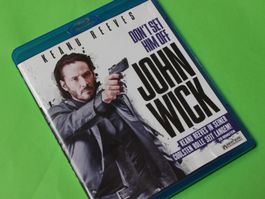 JOHN WICK (Keanu Reeves) BLU-RAY Guter Zustand