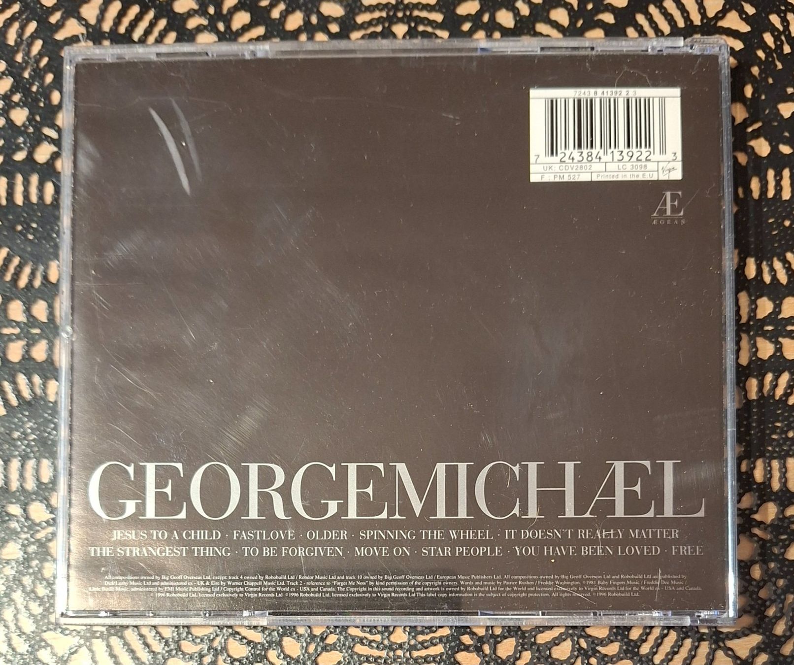 CD: George Michael - Older, UK Soul/Pop CD 1996 – Usato da Schönenberg TG venduto da Gregolino76 1