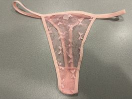 Zarter String Tanga in Rosa, Grösse L, neu!