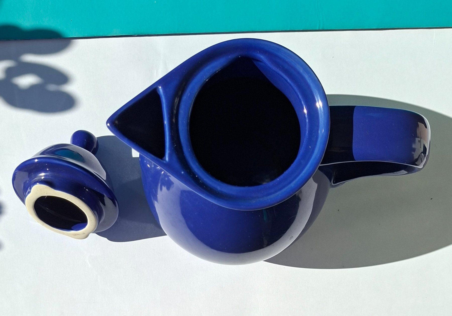 Teiere: Royal blaue Tee Kaffeekanne, Vintage Design – Usato da Opfikon venduto da Diversamente 7