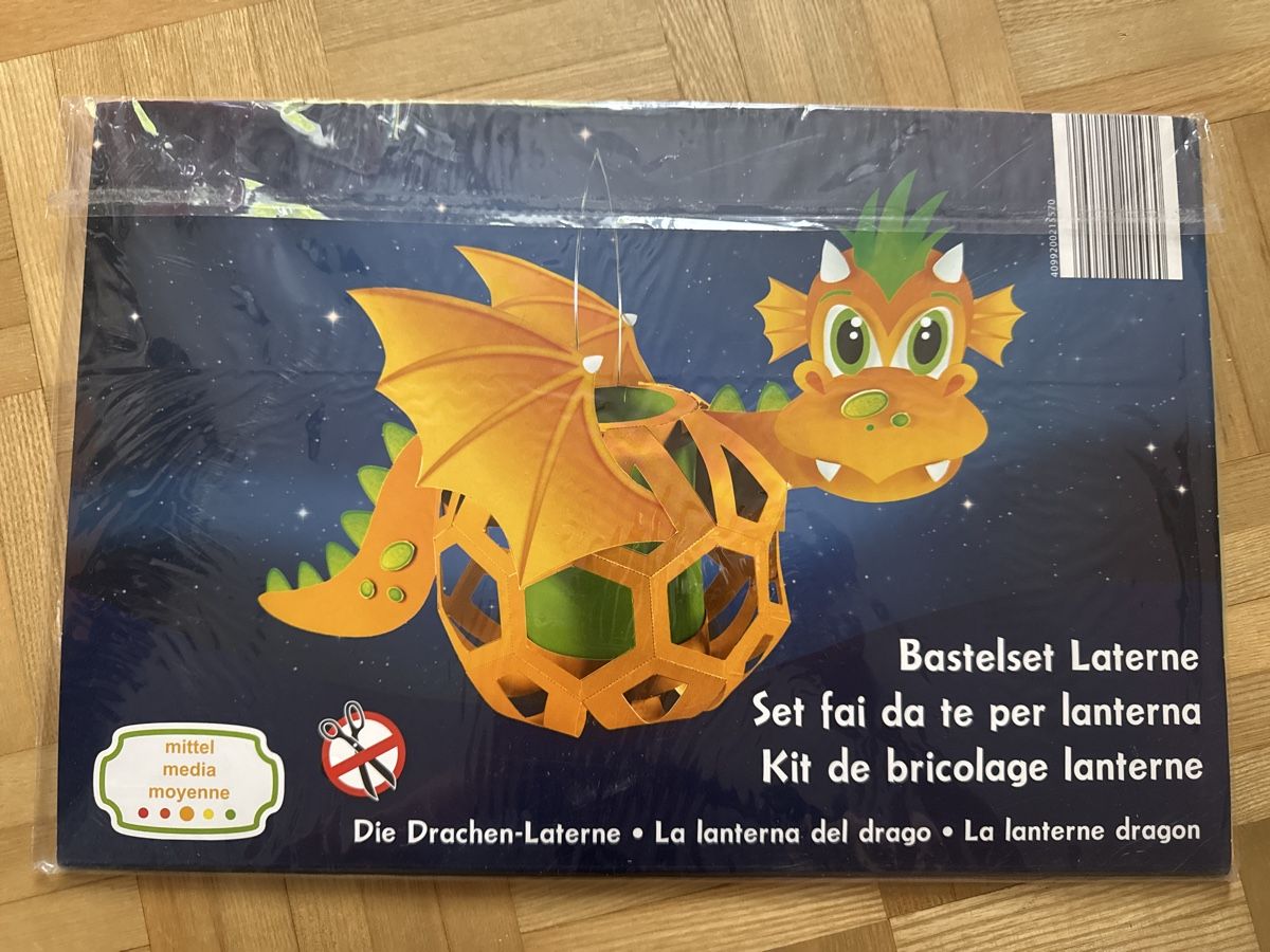 Kit bricolage: Drachenlaterne Bastelset - Neu – Nuovo e nell'imballaggio originale da Kilchberg ZH venduto da Von_dutch