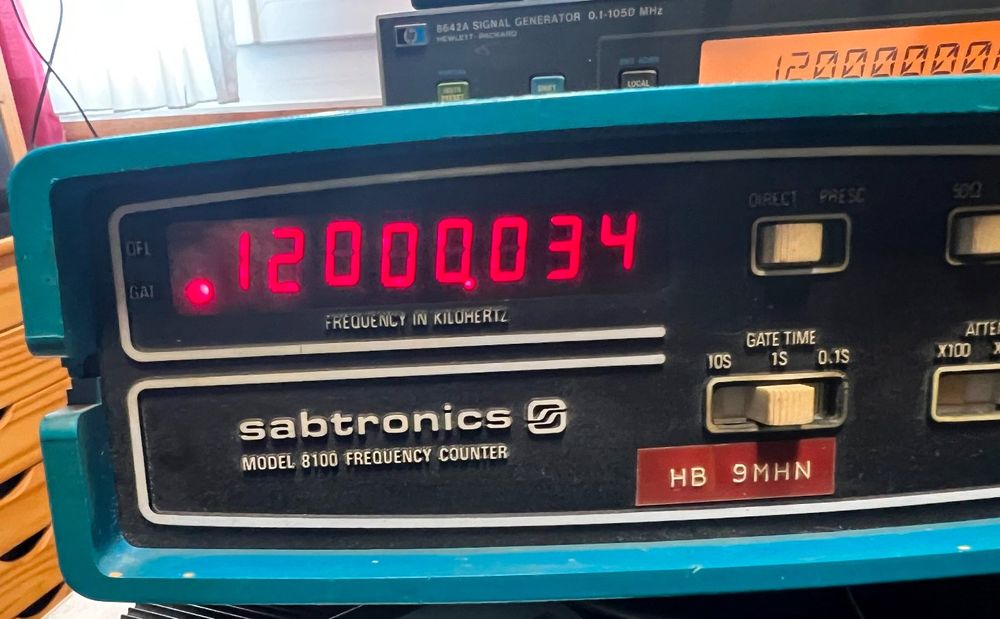 Sabtronics 8100 Frequency Counter (Gebraucht) in Rothrist für CHF 25 ...