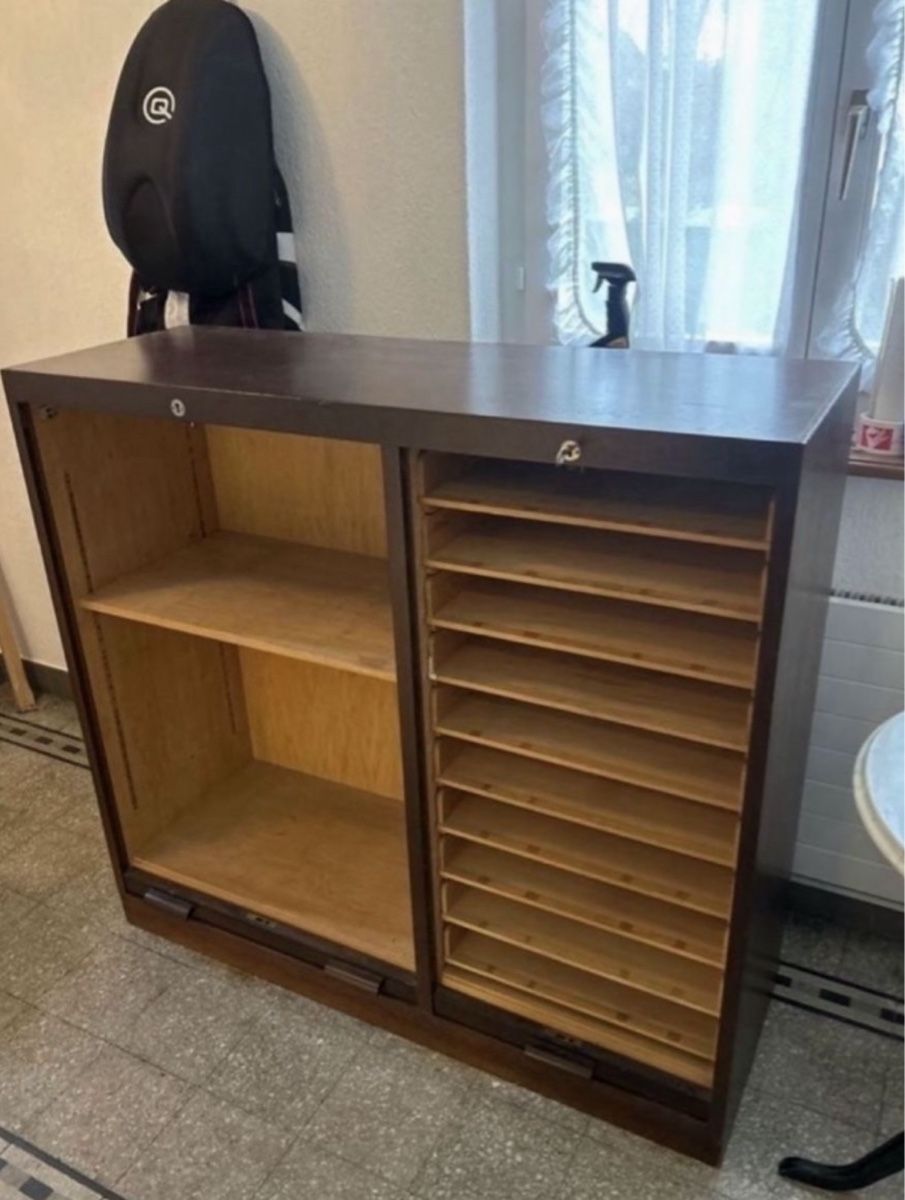 Cassettiere: Vintage Rolladen, sideboard, Schrank – Usato da Wohlen AG venduto da Ralf2000 2