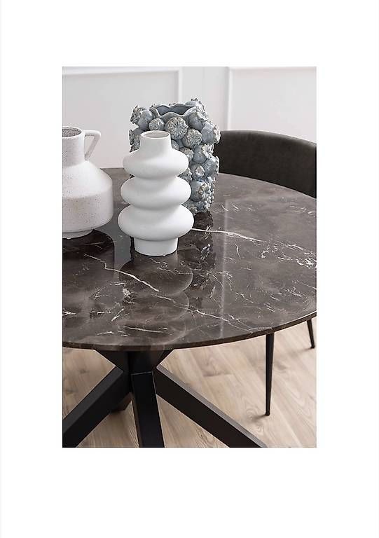 Tavoli: Runder Esstisch aus echtem Marmor  Designer-Look – Usato da Aesch BL venduto da nib_w2hb 1