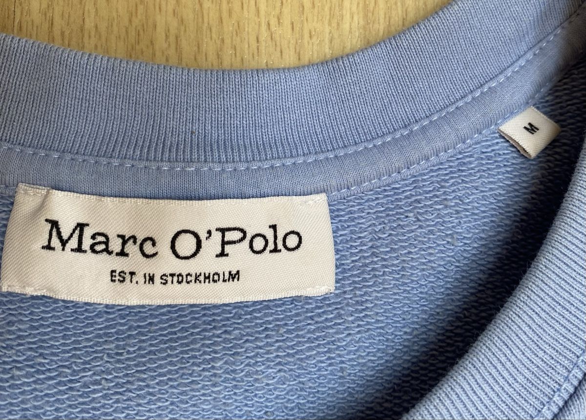 Marc Cain Pullover & Sweatshirts: Marc O'Polo Pullover Baumwolle hellblau Gr. M  – Neu (gemäss Beschreibung) aus Buochs von H16 3