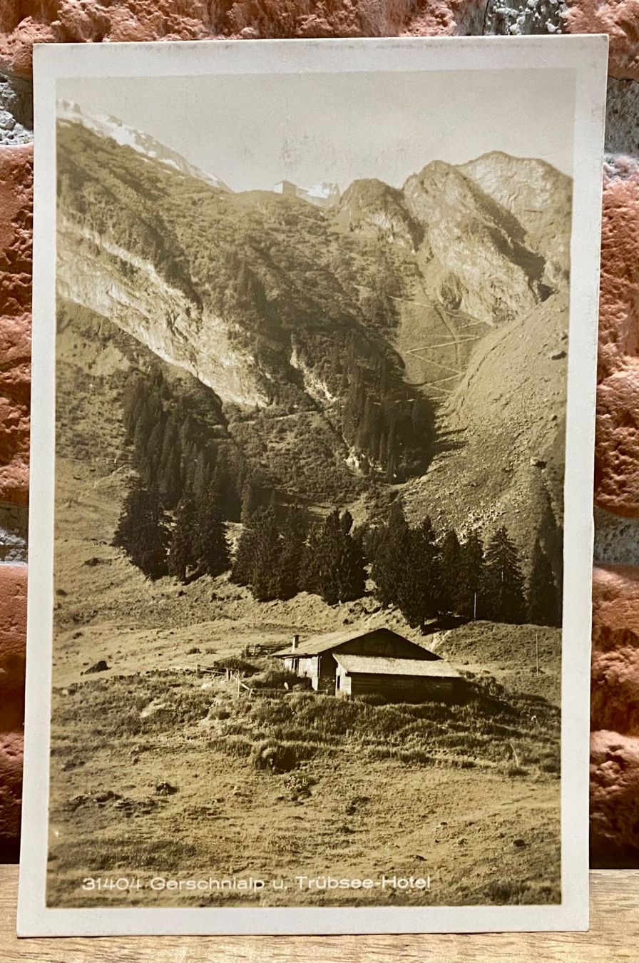 Cartes postales: Gerschnialp & Trübsee Hotel - Engelberg – D'occasion à Root par ENGLAND-TREASURES