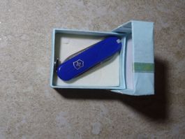 Victorinox Sackmesser als Geschenkpackung, blau